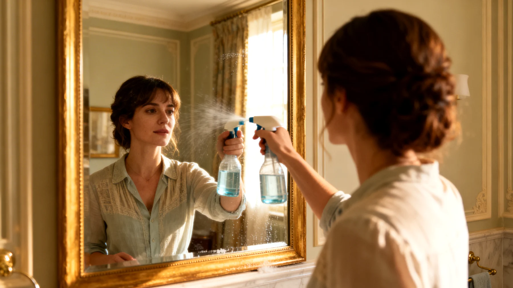 Miroir de salle de bain"