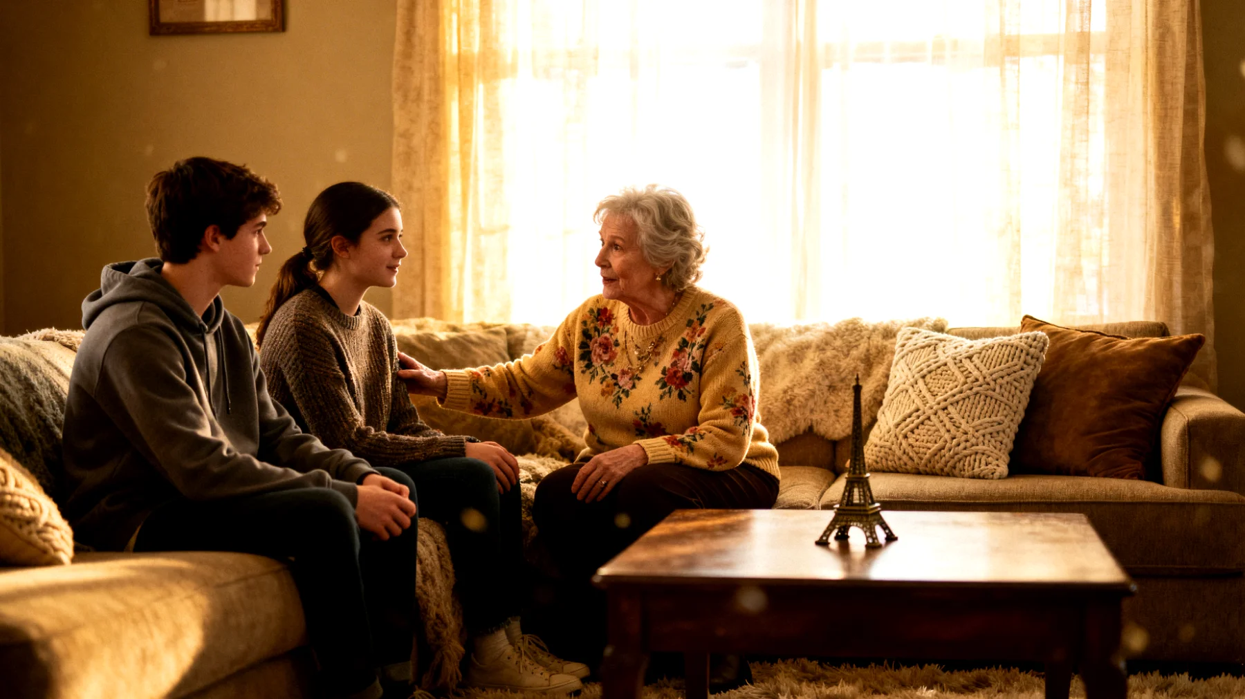 Comment une grand-mère peut-elle accompagner ses petits-enfants jeunes adultes face aux pressions excessives (scolaires, professionnelles, sociales) sans interférer avec l'autorité parentale tout en préservant une relation de soutien bienveillante?"